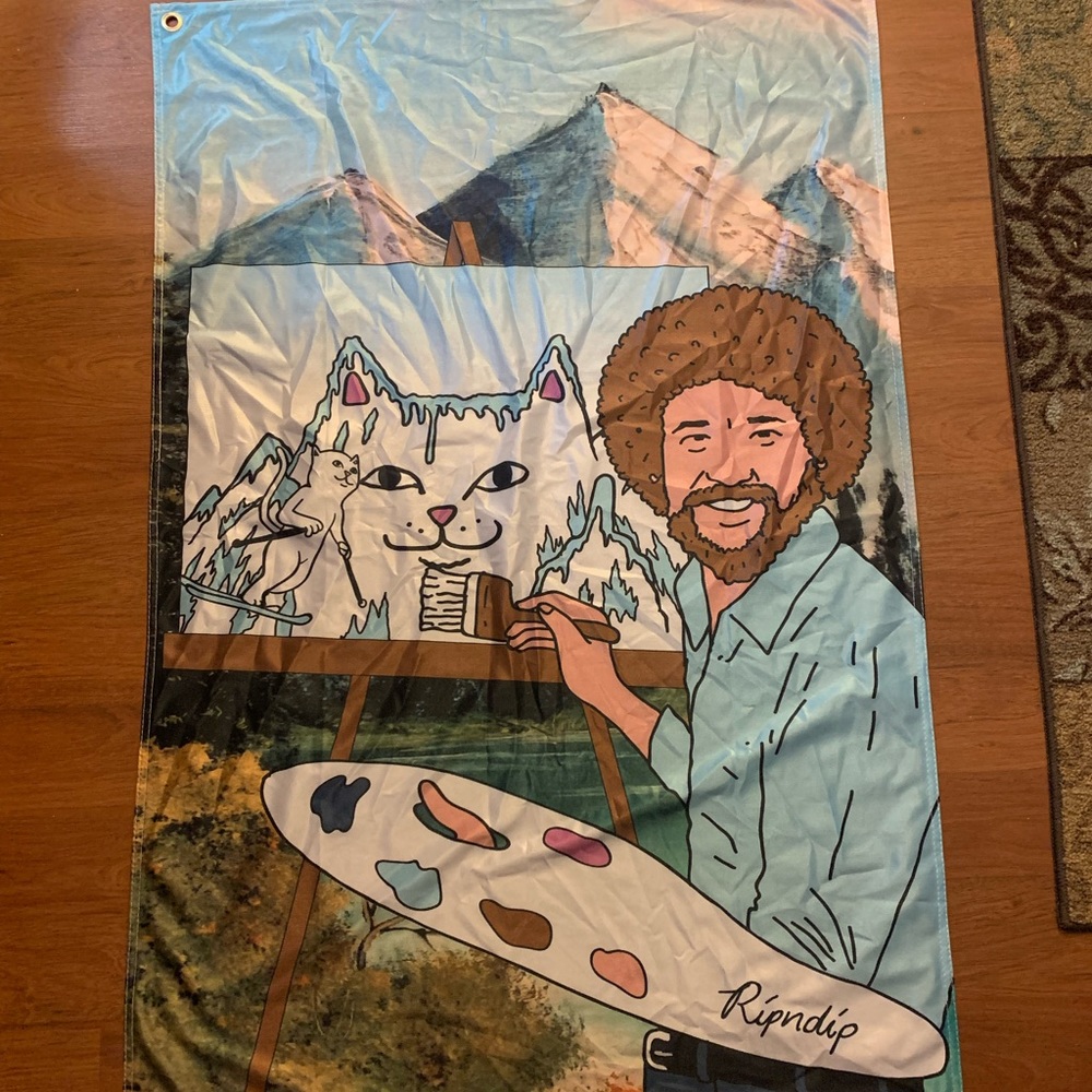 Bob ross/RIPNDIP Tapestry